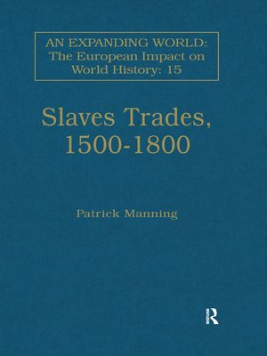 cover image of Slave Trades, 1500–1800